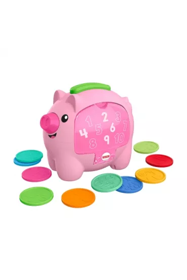 Fisher-Price Edukacyjna �winka skarbonka GJC76 Mattel