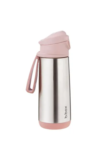 b.box Butelka termiczna z ustnikiem sportowym Blush Crush 500 ml