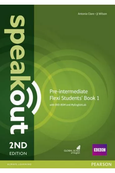 Speakout. 2ND Edition. Flexi. Pre-Intermediate. Student`s Book 1 with DVD-ROM with MyEnglishLab - Frances Eales, Steve Oakes