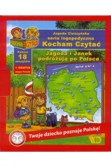 Kocham Czyta� 31-48 komplet Jagoda i Janek podr�uj� po Polsce - Jagoda Cieszy�ska