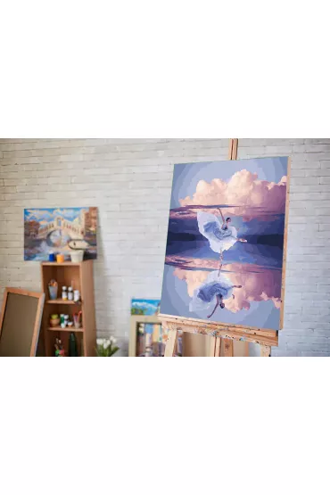 Twoje Hobby Malowanie po numerach - Odbicie lekko�ci 40x50cm