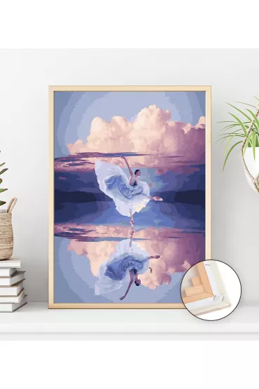 Twoje Hobby Malowanie po numerach - Odbicie lekko�ci 40x50cm