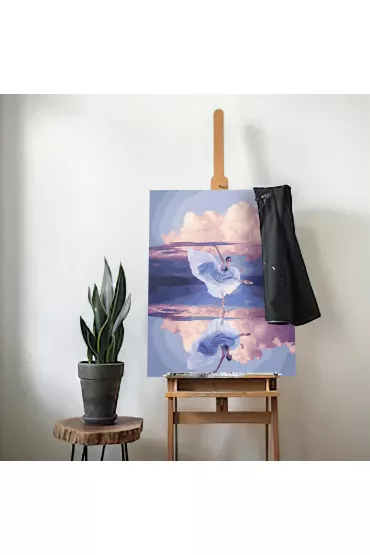 Twoje Hobby Malowanie po numerach - Odbicie lekko�ci 40x50cm