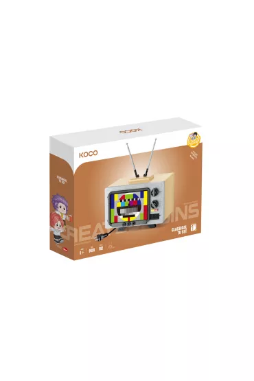Klocki KOCO Telewizor retro 2280 element�w