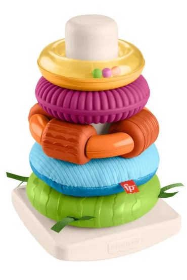 Fisher-Price. Piramidka sensoryczna HXK47 Mattel