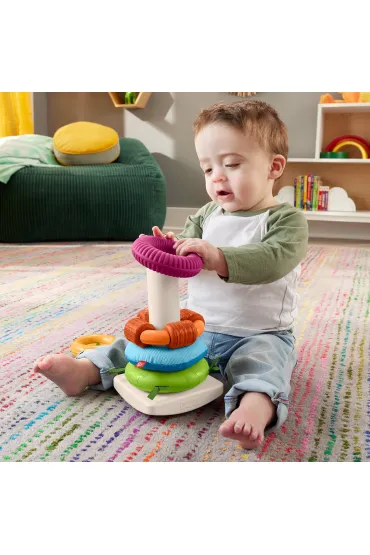 Fisher-Price. Piramidka sensoryczna HXK47 Mattel