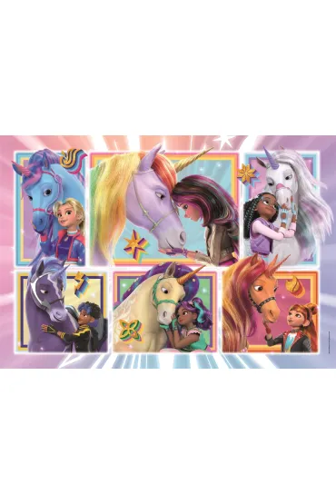 Puzzle 104 el. Super Unicorn Academy Clementoni