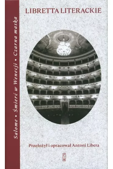 Salome, �mier� w Wenecji, Czarna maska - Antoni Libera