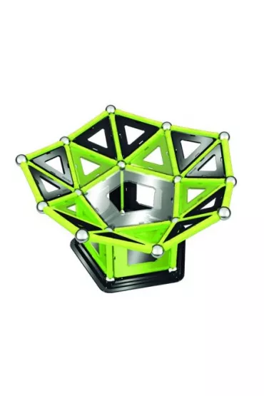 Geomag Glow. Klocki magnetyczne. 104 elementy