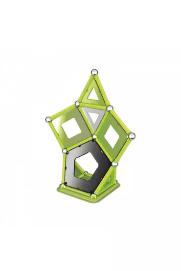 Geomag Glow. Klocki magnetyczne. 104 elementy