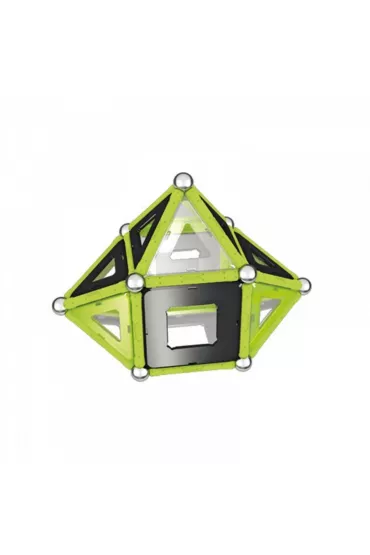 Geomag Glow. Klocki magnetyczne. 104 elementy