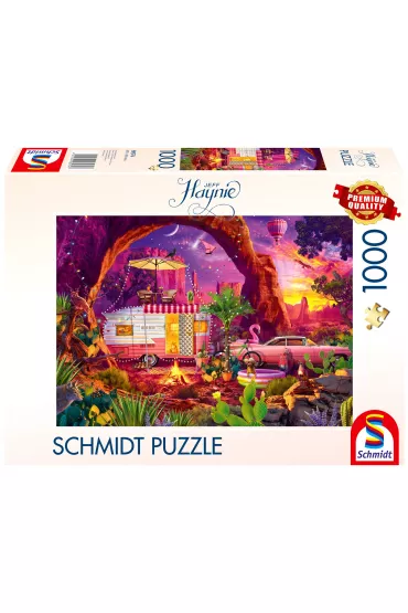 Puzzle 1000 el. PQ Jeff Haynie Przystanek na pustyni Schmidt - Jeff Haynie