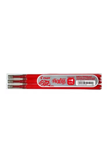 Pilot Wk�ad Frixion Point Czerwony Fine 3 sztuki w opakowaniu