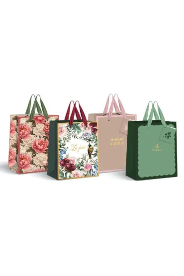 Interdruk Torebka du�a gold mix 33x46x10cm