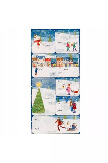incood. Naklejki do podpisywania prezent�w 10,5x21,5cm