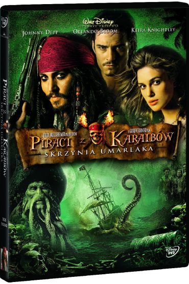 Piraci z Karaibów: Skrzynia umarlaka (DVD) | TaniaKsiazka.pl
