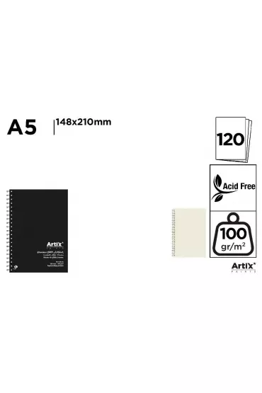Artix Blok do rysowania A5/120K 100g