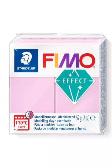 Staedtler Masa plastyczna termoutwardzalna Effect, r�owa pastelowa, 57g, kostka