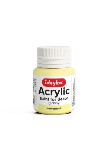 Ideyka Farba akrylowa Cytryna 20ml 20 ml