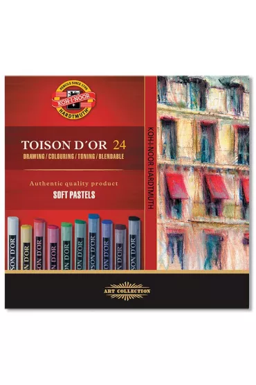 Koh-I-Noor Pastele suche Toison D'or 8514N 24 szt.