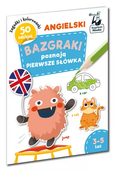 Angielski. Bazgraki poznaj� pierwsze s��wka. Kapitan Nauka - Katarzyna Szumska
