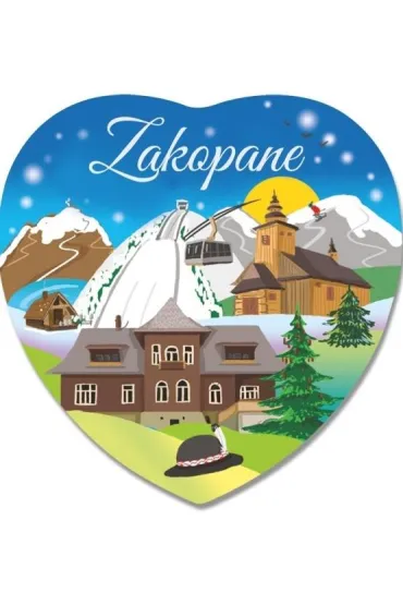 Pan Dragon Magnes I love Poland Zakopane ILP-MAG-C-ZAK-14