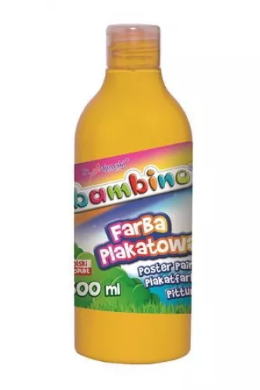 St. Majewski Farba plakatowa w butelce Bambino ��ta 500ml
