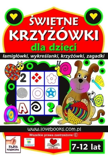 �wietne krzy��wki dla dzieci 7-12lat