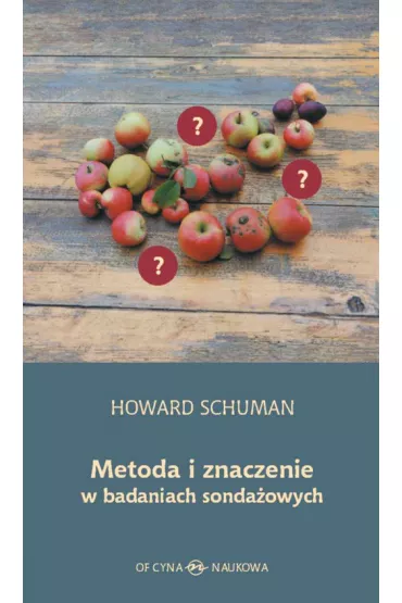 Metoda i znaczenie w badaniach sonda�owych - Howard Schuman