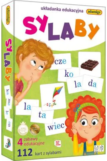 Sylaby. Uk�adanka edukacyjna Adamigo