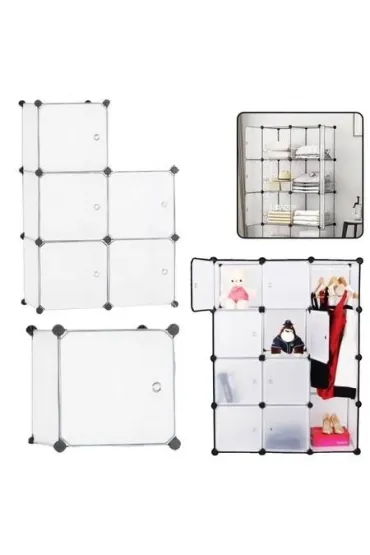 LeanToys Rega� modu�owy na buty akcesoria 5 przegr�dek