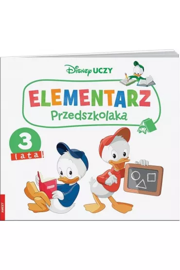 Disney uczy miki i przyjaciele Elementarz przedszkolaka 3 lata UEP-9304