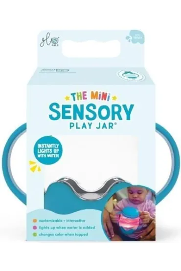 S�oik sensoryczny do nape�nienia wod� turkusowy Glo Pals