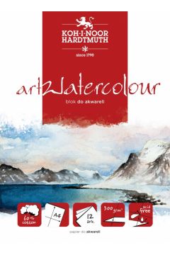 Koh-I-Noor Blok akwarelowy Art Watercolour A4 300 g 12 kartek