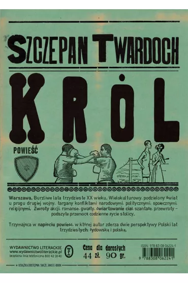 Kr�l. Wielkie Litery - Szczepan Twardoch