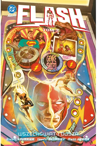 Flash (Spurrier) Flash. Tom 3. Wszech�wiat i dusza - Simon Spurrier