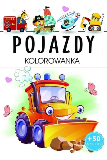 Pojazdy. Kolorowanka