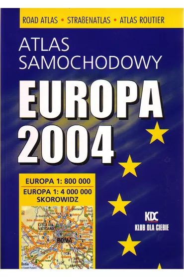 Atlas samochodowy Europa 2004