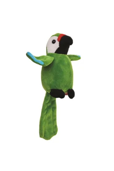 Magnes papuga ara zielony 11cm Beppe