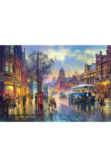 Puzzle 1000 el. Abbey road 1930 Castorland