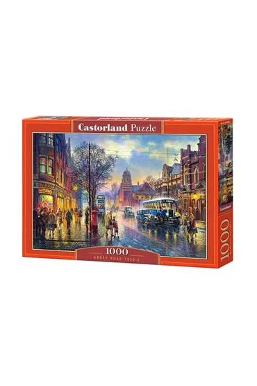 Puzzle 1000 el. Abbey road 1930 Castorland