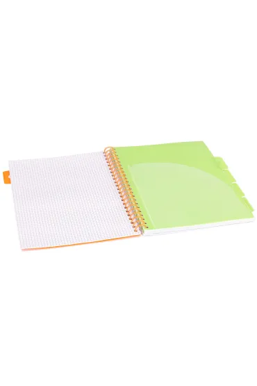 Strigo Ko�ozeszyt Pads A4 Neon granatowy kratka 100 kartek