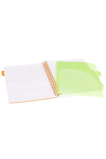 Strigo Ko�ozeszyt Pads A4 Neon granatowy kratka 100 kartek