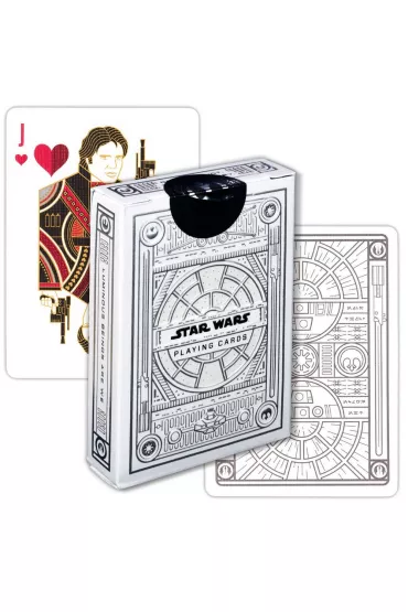Karty Star Wars Silver Edition white BICYCLE