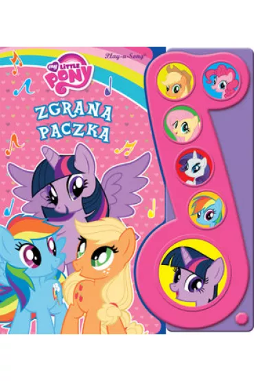 My Little Pony Zgrana paczka Ksi���czka d�wi�kowa naci�nij