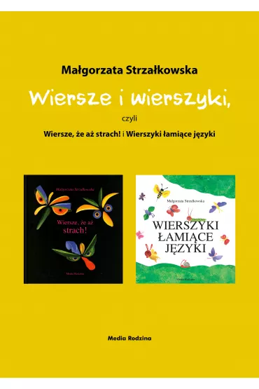eBook Wiersze i wierszyki, czyli Wiersze, �e a� strach! i Wierszyki �ami�ce j�zyki mobi epub - Ma�gorzata Strza�kowska