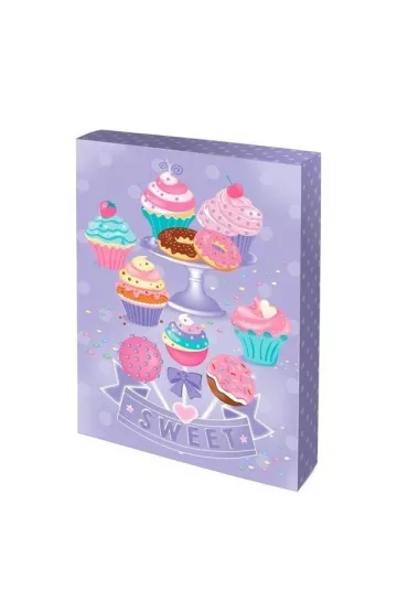 Zestaw artystyczny Akwarele muffinki Box Candiy