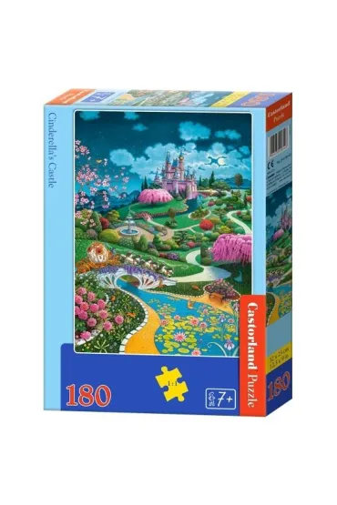 Puzzle 180 el. Cinderella's Castle Castorland