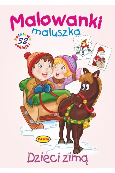 Dzieci zim�. malowanki maluszka - Ernest B��dowski