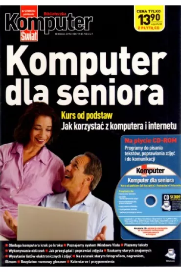 Komputer �wiat 5/2009. Komputer dla seniora. Kurs od podstaw + CD